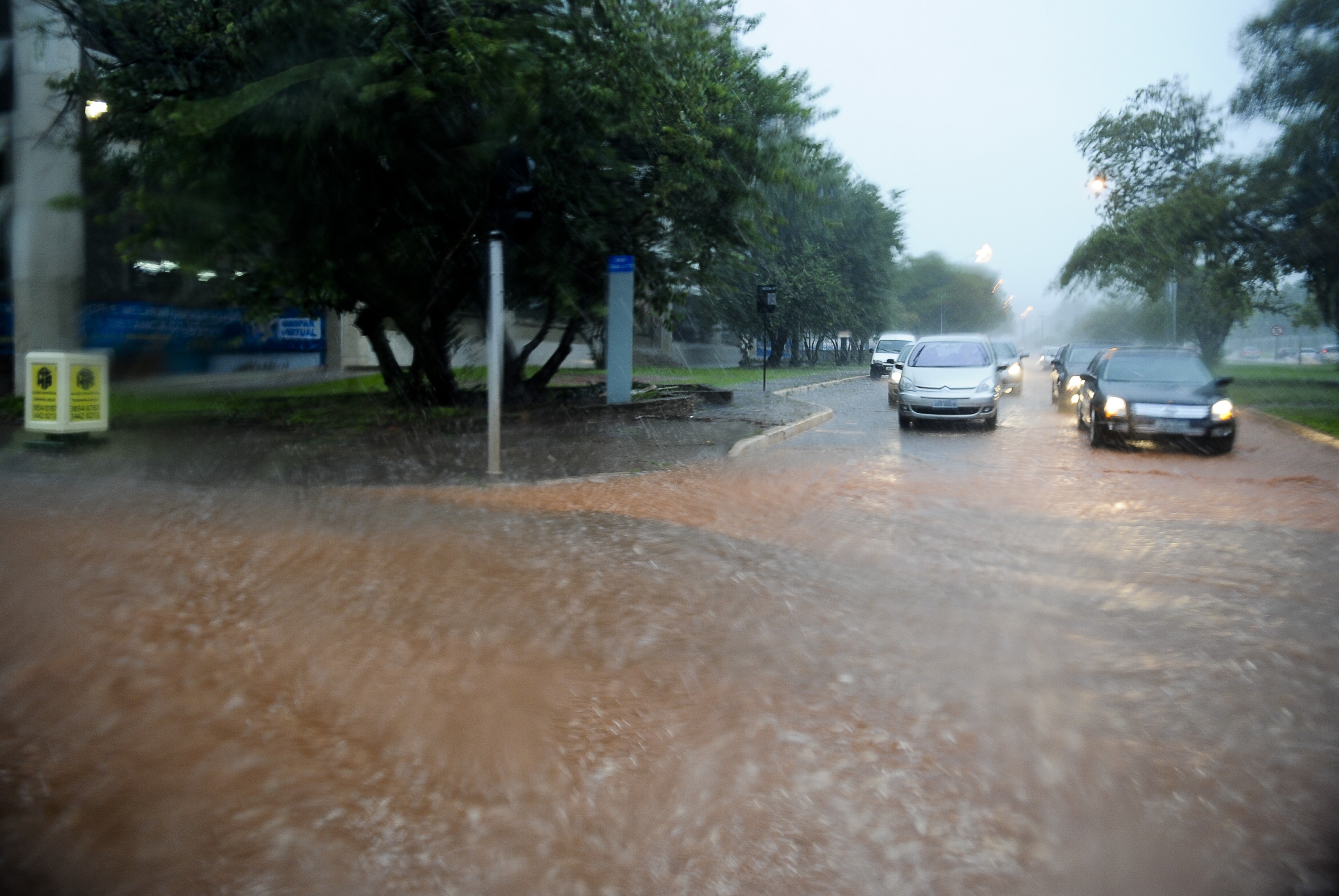 Chuva forte em Brasília Agência Brasil