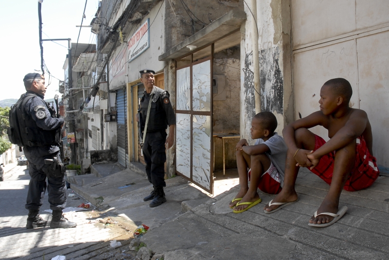 O Batalhão de Operações Especiais Bope ocupa a Favela do Jacarezinho