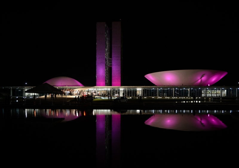 Monumentos ganham iluminação especial no Outubro Rosa Agência Brasil