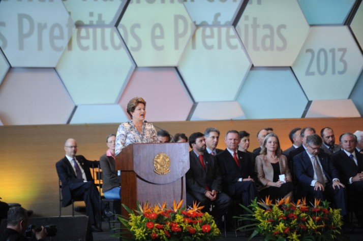 Discurso de Dilma no encontro de prefeitos