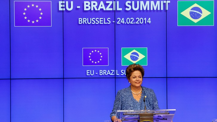Dilma Rousseff em Bruxelas
