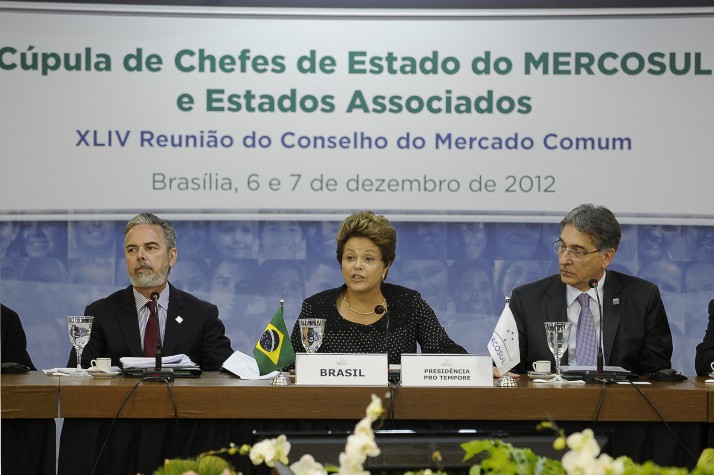 Dilma na Cúpula do Mercosul