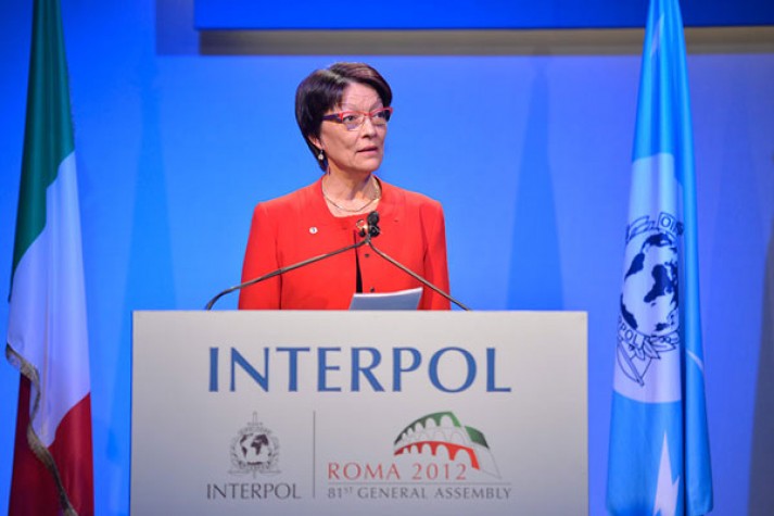 Mireille Ballestrazzi, presidenta da Interpol
