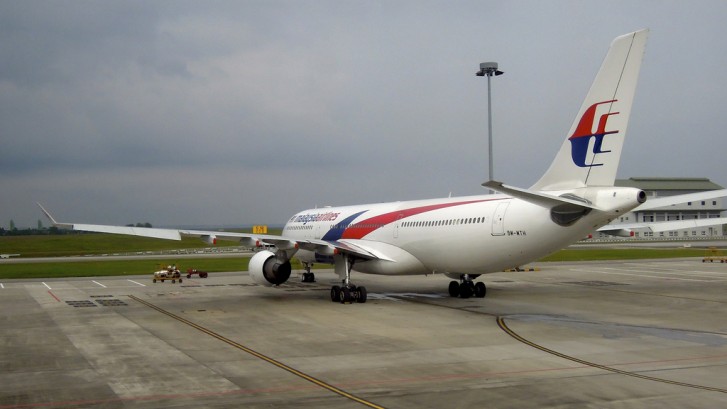 Avião da Malaysia Airlines