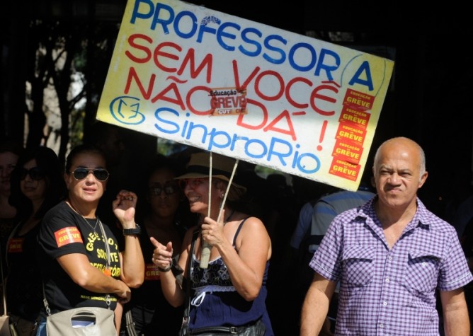 Greve na Educação do Rio de Janeiro