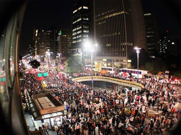Manifestação contra a Copa em São Paulo 