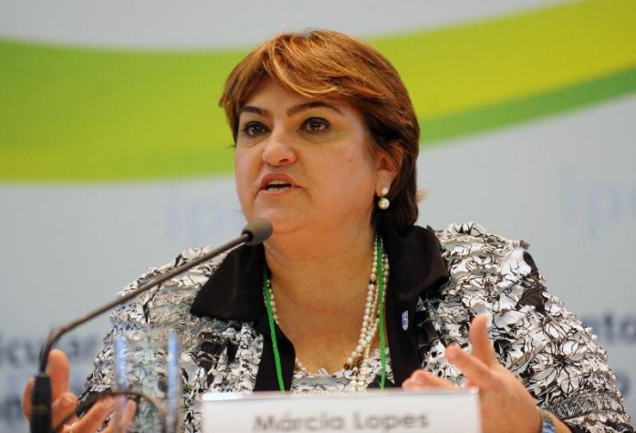 A ministra do Desenvolvimento Social e Combate à Fome, Márcia Lopes participa da abertura do seminário Indicadores e Monitorame A ministra do Desenvolvimento Social e Combate à Fome, Márcia Lopes participa da abertura do seminário Indicadores e Monitorame