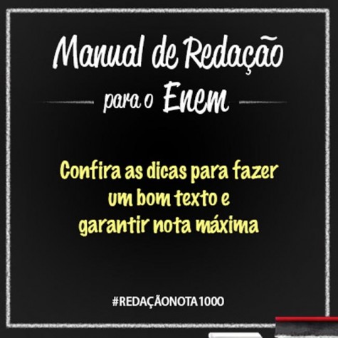 Redação nota 1000: baixe o guia para se dar bem prova discursiva