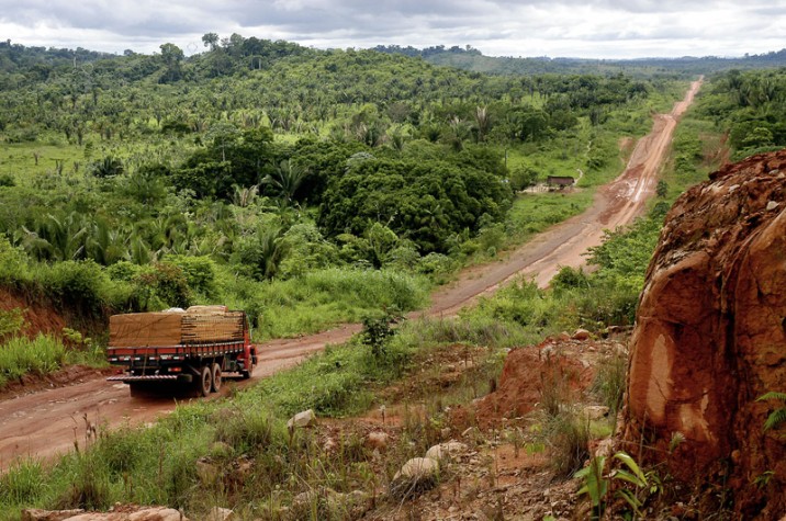 (Não utilizar esta foto) Estradas na Amazônia