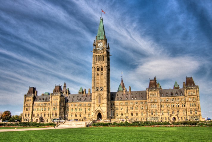 Parlamento do Canadá, em Ottawa