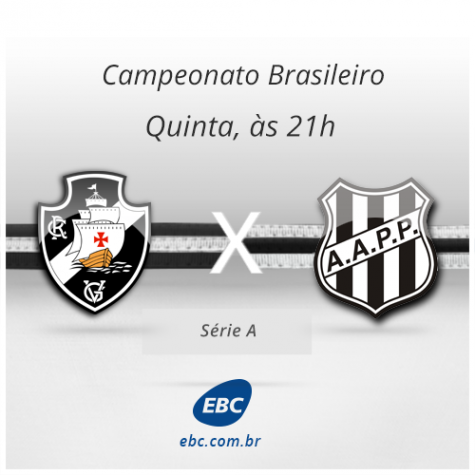 Em busca de recuperação no Campeonato Brasileiro, Vasco e Ponte Preta se enfrentam nesta quinta-feira (8) a partir das 21 horas no estádio de São Januário, no Rio de Janeiro