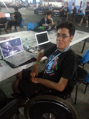 Sérgio Maia não viu problemas de acessibilidade na Campus Party