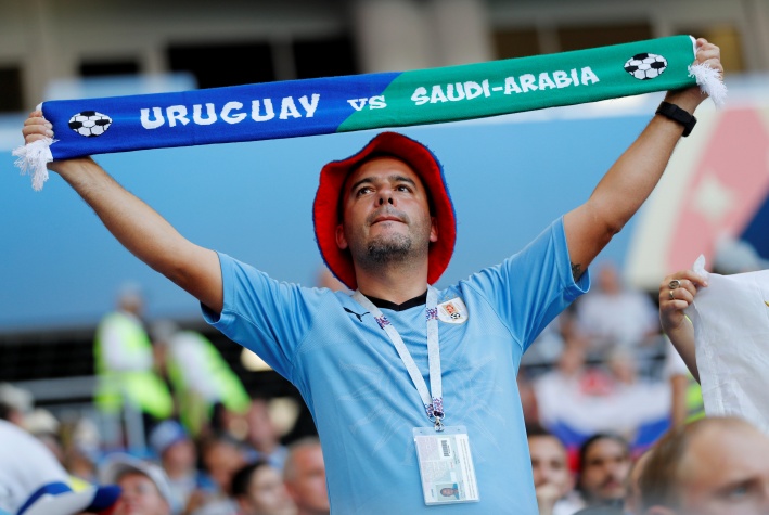 Uruguai x Arábia Saudita - Copa 2018 Rússia
