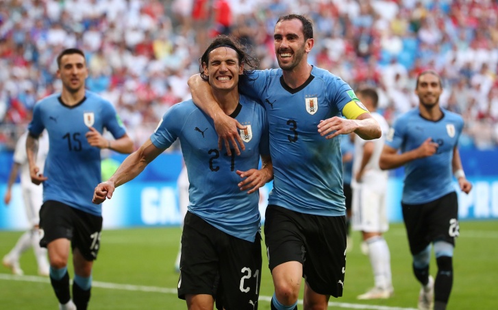 Uruguai vence a Rússia - Copa do Mundo Rússia