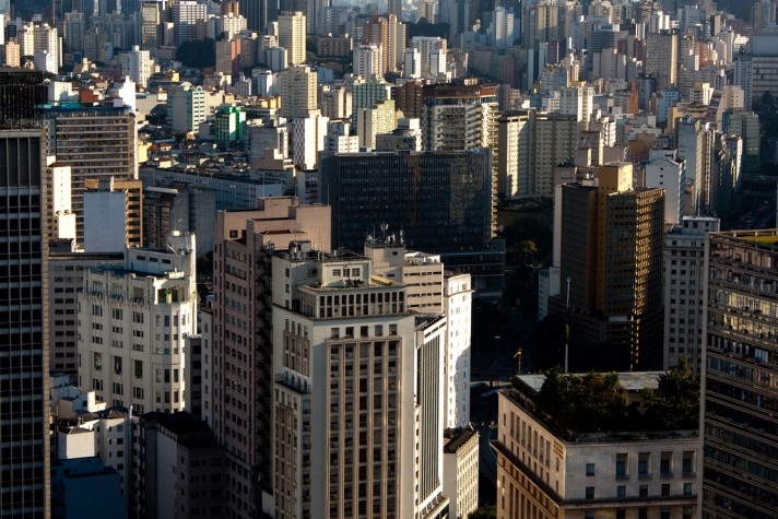 Vista aérea de São Paulo