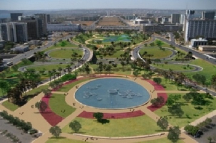 Área central de Brasília ganha projeto paisagístico Jardim Burle Marx