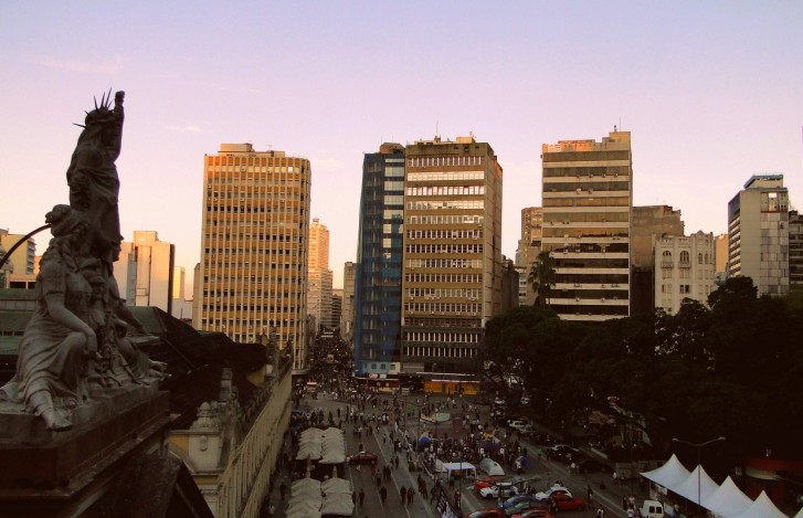 Centro histórico de Porto Alegre