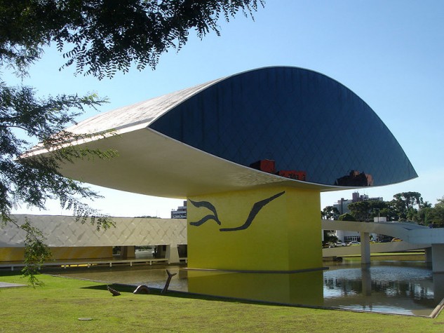 Museu Oscar Niemeyer, em Curitiba (PR)