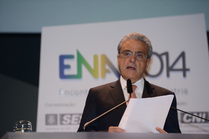 Presidente da Confederação Nacional da Indústria (CNI), Robson Braga de Andrade