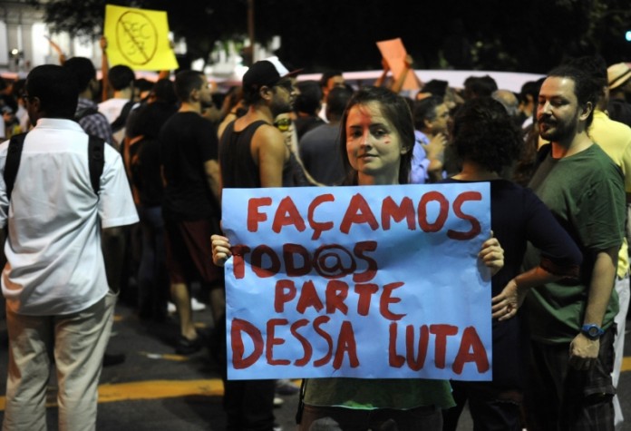 Protestos no Rio de Janeiro