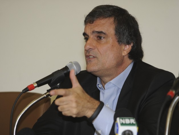  O ministro da Justiça, José Eduardo Cardozo, em entrevista coletiva