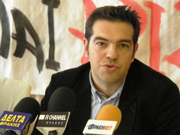 Alexis Tsipras, líder do Syriza