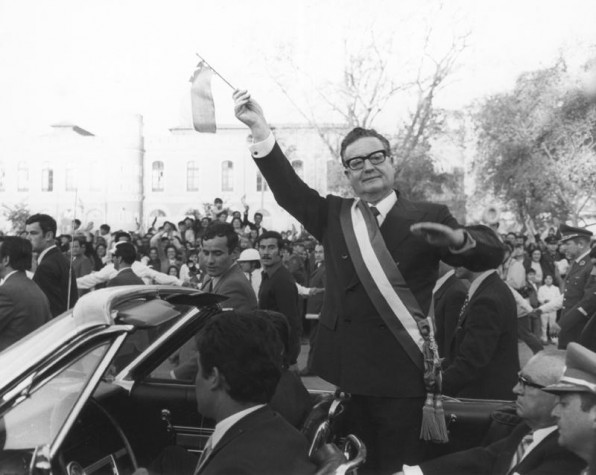 Salvador Allende governou o Chile entre 1970 e 1973