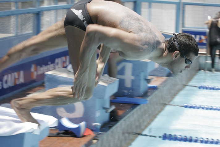André Brasil leva prata nos 200m medley