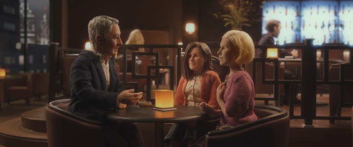 Cena da animação "Anomalisa", que concorre ao Oscar 2016