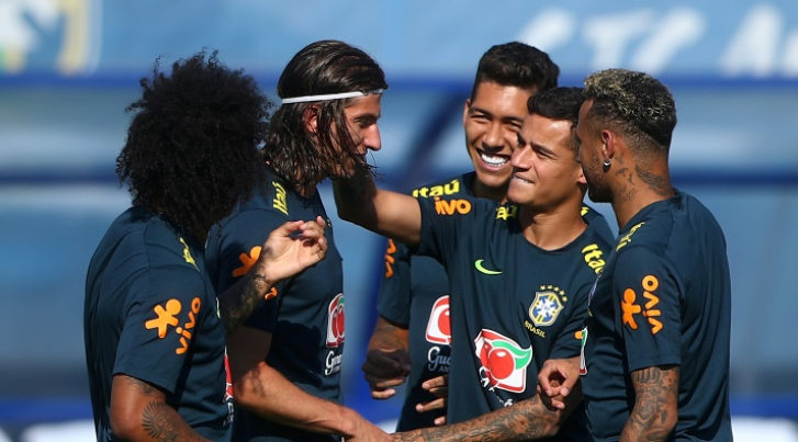 Copa 2018: Treino da Seleção Brasileira