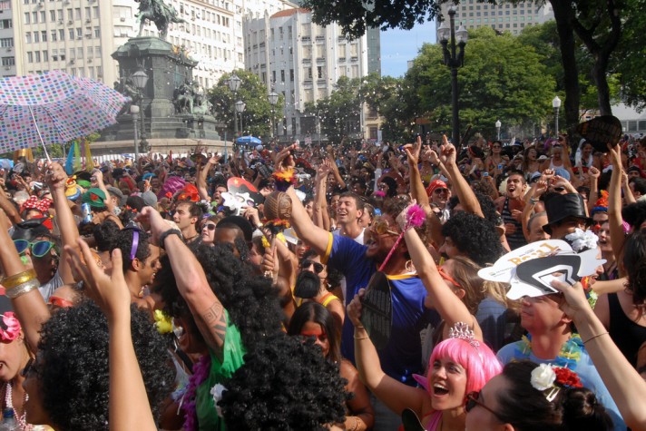 Bloco Toca Raul, no carnaval do Rio de Janeiro