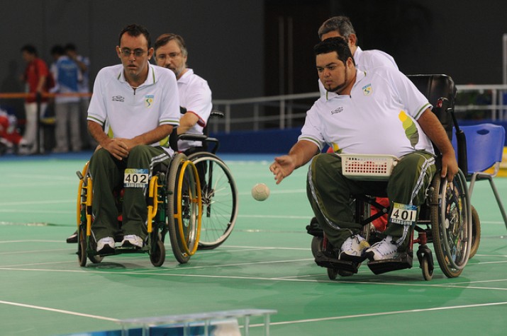 Representantes do Brasil na bocha paralímpica