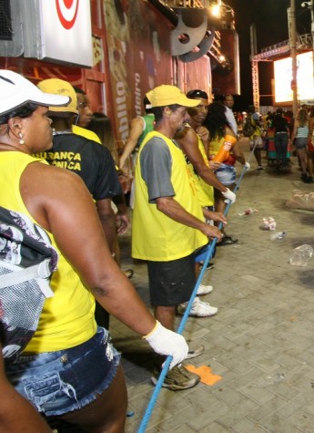Cordeiros no carnaval de Salvador