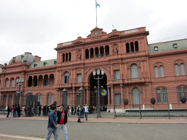 Casa Rosada em Buenos Aires, Argentina.