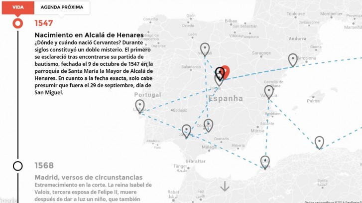 Site Cervantes400 - http://400cervantes.es/