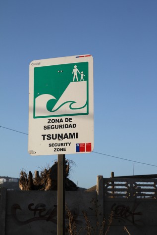 Alerta de tsunami no Chile