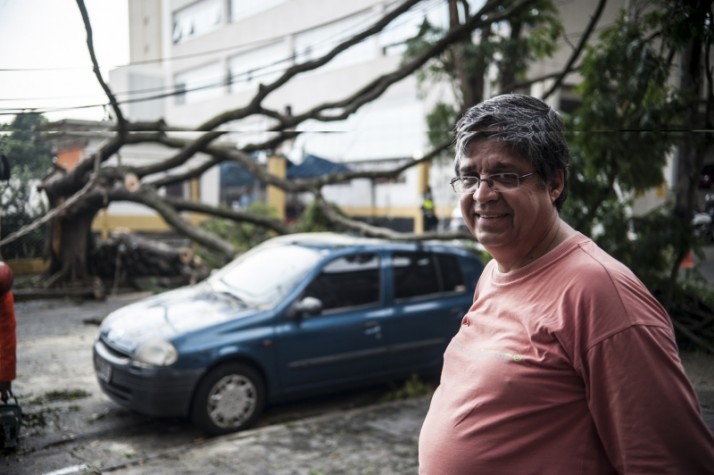 São Paulo enfrenta transtornos por causa da chuva forte