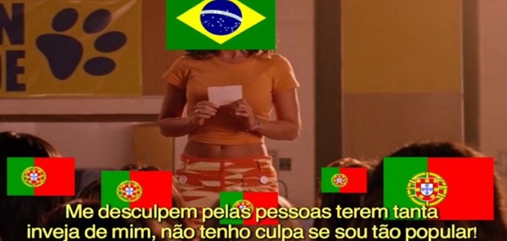 Guerra Memeal: Brasil e Portugal