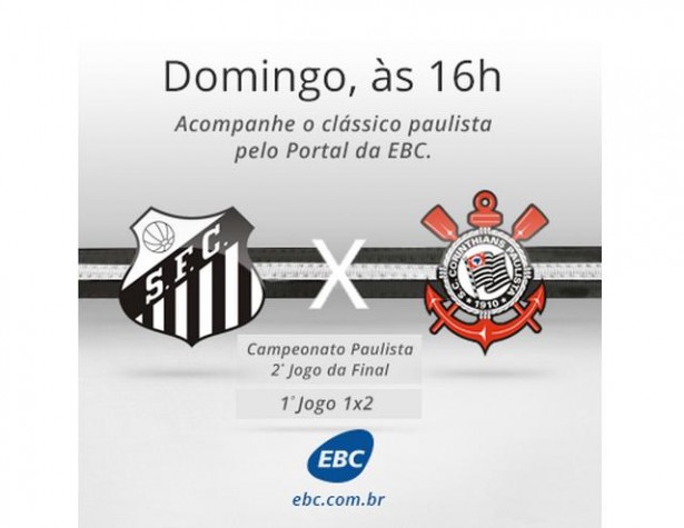 Santos e Corinthians fazem segundo jogo da final do Paulistão