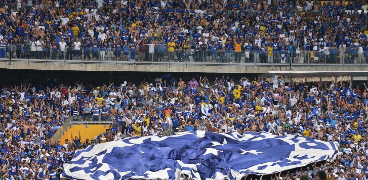 Torcida do Cruzeiro no Mineirão