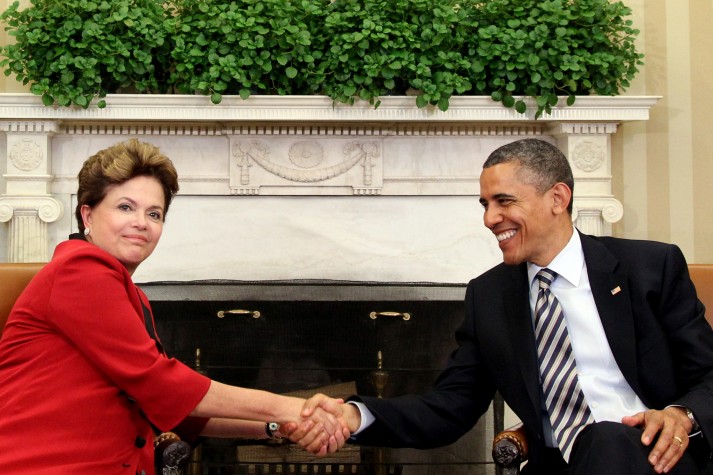 Dilma Rousseff encontra Barack Obama nos Estados Unidos