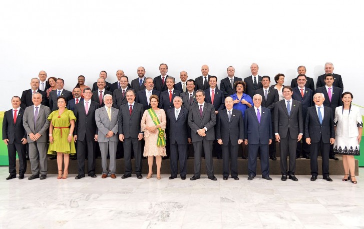 Posse ministros Dilma 2015