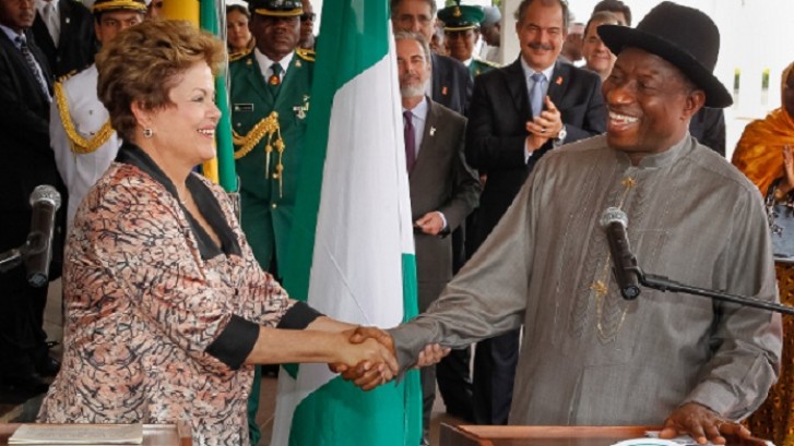 Dilma visita nigéria