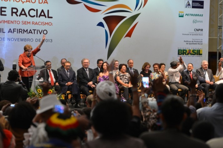  Presidenta Dilma Rousseff durante a 3ª Conferência Nacional de Promoção da Igualdade Racial - 3ª Conapir