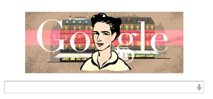 Doodle Simone de Beauvoir