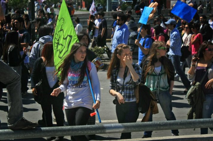 Estudantes chilenos