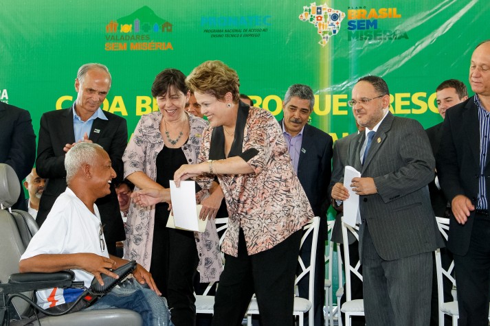 Dilma participou de formatura em MG