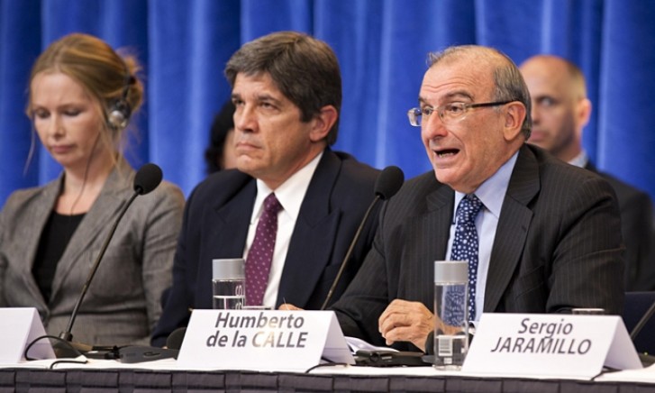 Humberto de La Calle, representante do governo colombiano