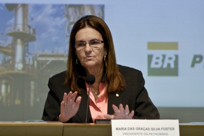 Graça Foster, presidente da Petrobras