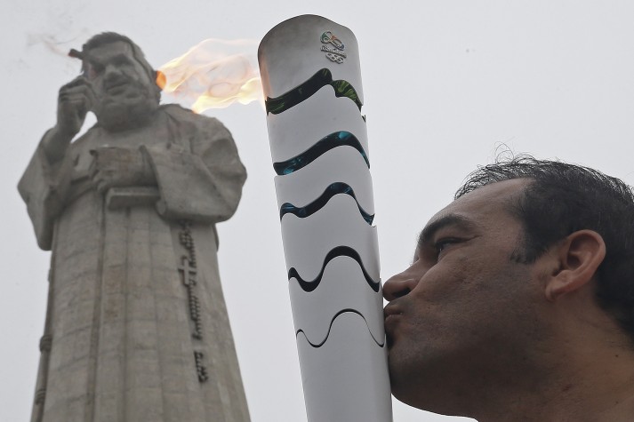 Tocha olímpica em Guarabira (PB)
